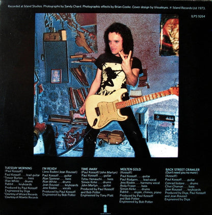 Kossoff* : Back Street Crawler (LP, Album)