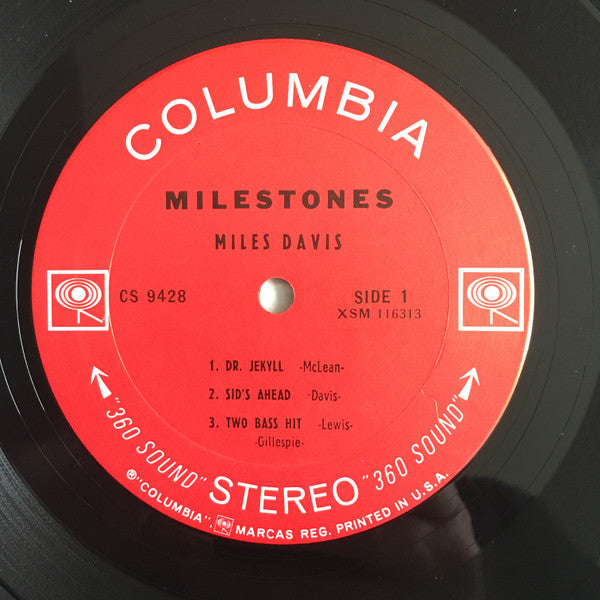 Miles Davis : Milestones (LP, Album, RE)