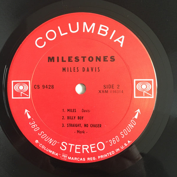Miles Davis : Milestones (LP, Album, RE)