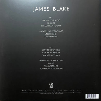 James Blake : James Blake (2xLP, Album, RE)