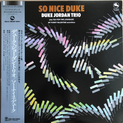 Duke Jordan Trio : So Nice Duke (LP, Album, Promo)