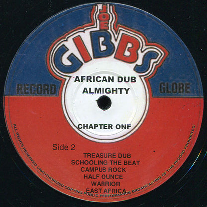 Joe Gibbs & The Professionals : African Dub All-Mighty - Chapter One (LP, Album, RE)