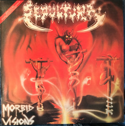 Sepultura : Morbid Visions / Bestial Devastation (LP, Comp)
