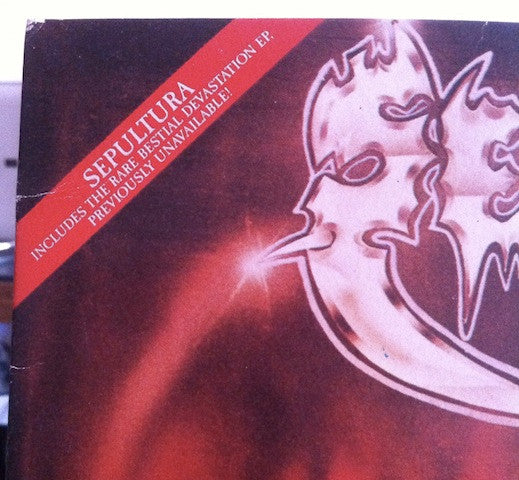 Sepultura : Morbid Visions / Bestial Devastation (LP, Comp)