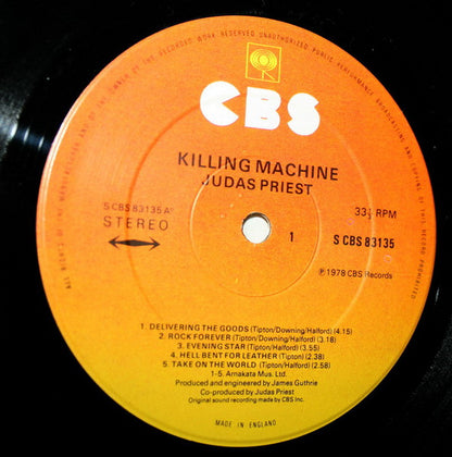 Judas Priest : Killing Machine (LP, Album)