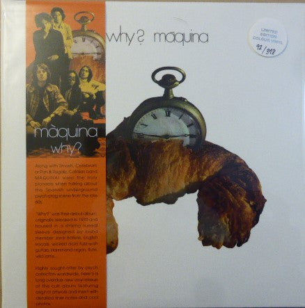 Máquina : Why? (LP, Album, Ltd, Num, RE, Whi)