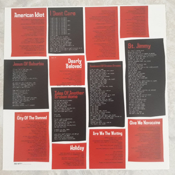 Green Day : American Idiot (2xLP, RE, RP)