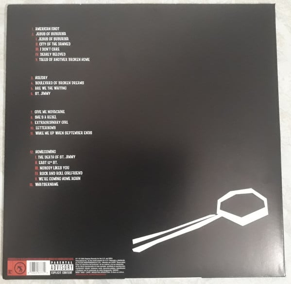 Green Day : American Idiot (2xLP, RE, RP)