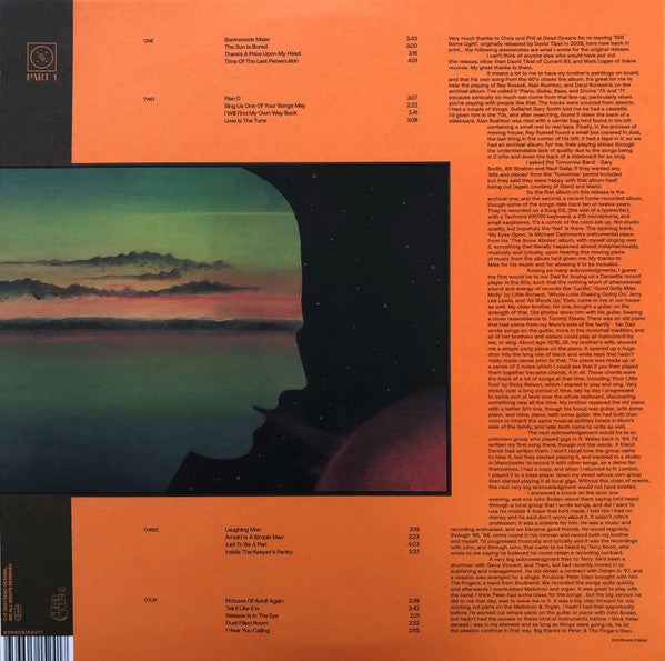 Bill Fay : Still Some Light / Part 1 / Piano, Guitar, Bass & Drums (2xLP, Album, RE)