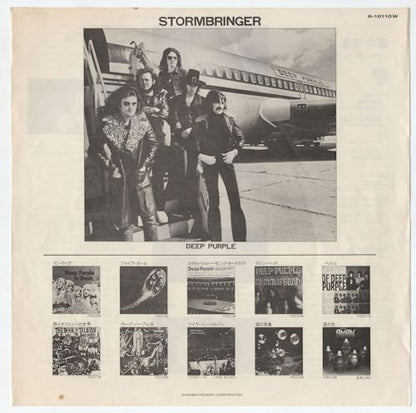 Deep Purple : Stormbringer (LP, Album, RE)