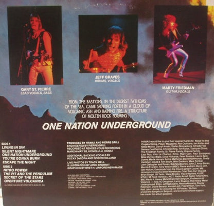 Hawaii (3) : One Nation Underground (LP, Album)