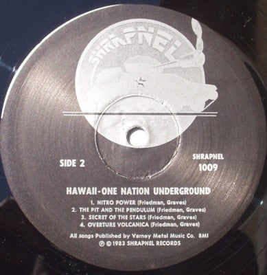 Hawaii (3) : One Nation Underground (LP, Album)