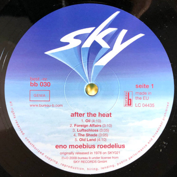 Eno*, Moebius*, Roedelius* : After The Heat (LP, Album, RE, RM)