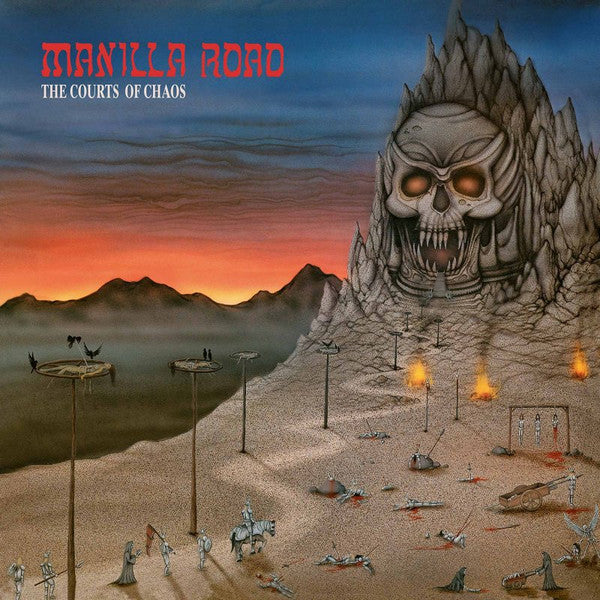 Manilla Road : The Courts Of Chaos (LP, Album, RE)