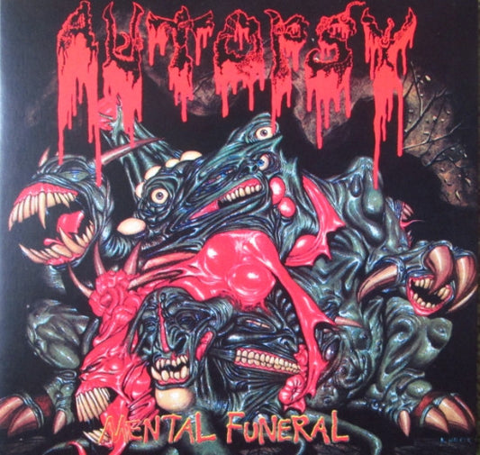 Autopsy (2) : Mental Funeral (LP, Album, Ltd, Num, RE, RM, Red)