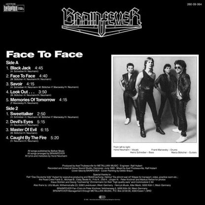 Brainfever : Face To Face (LP, Album)