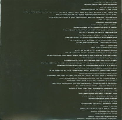 Prince And The Revolution : Parade (LP, Album, RE, RP, Gat)