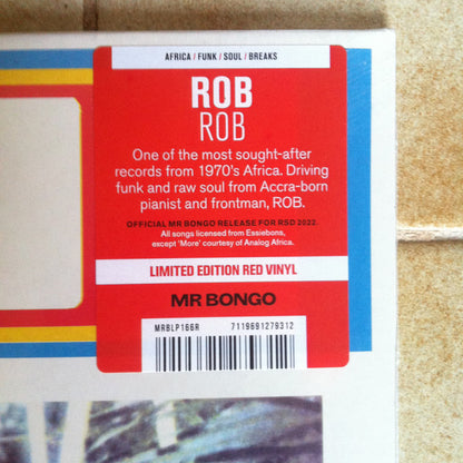 Rob (5) : Rob (LP, Album, RSD, Ltd, RE, Red)