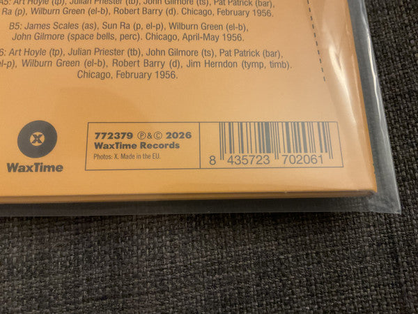 Sun Ra : Super-Sonic Jazz (LP, Album, Unofficial)
