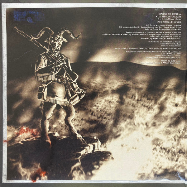 Karma To Burn : Almost Heathen (LP, Album, RE + 10", Rem + Dlx, Gre)