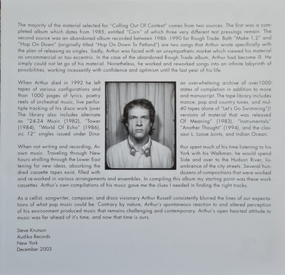 Arthur Russell : Calling Out Of Context (2xLP, Comp, RP)
