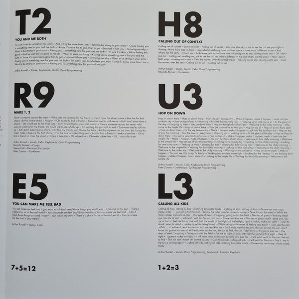 Arthur Russell : Calling Out Of Context (2xLP, Comp, RP)