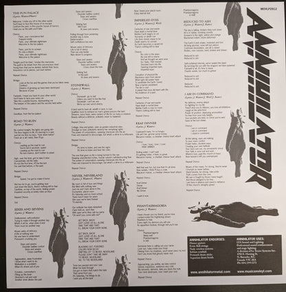 Annihilator (2) : Never, Neverland (LP, Album, RE, 180)