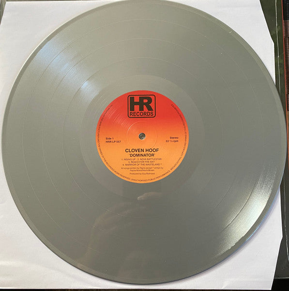 Cloven Hoof : Dominator (LP, Album, Ltd, RE, Sil)