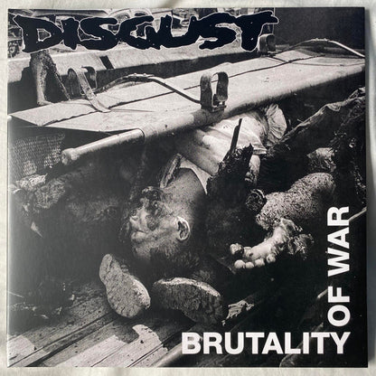 Disgust : Brutality Of War (LP, Album, Ltd, RE, Red)