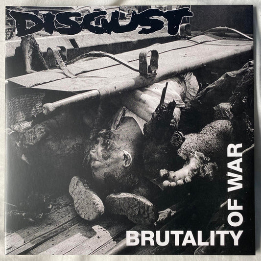 Disgust : Brutality Of War (LP, Album, Ltd, RE, Red)