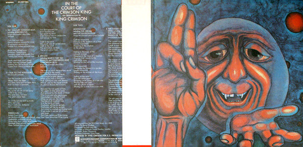 King Crimson = King Crimson : In The Court Of The Crimson King (An Observation By King Crimson) = クリムゾン・キングの宮殿 (LP, Album, RE, Gat)
