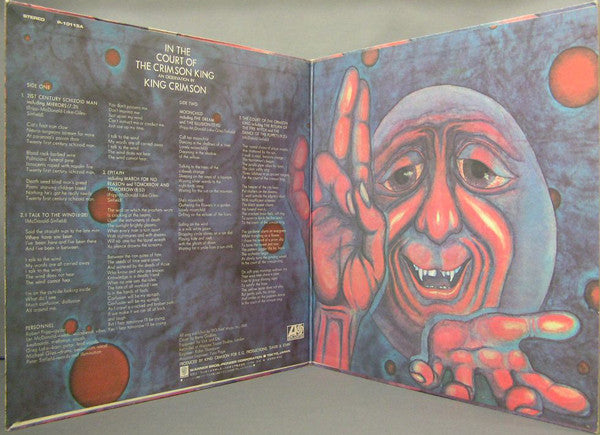 King Crimson = King Crimson : In The Court Of The Crimson King (An Observation By King Crimson) = クリムゾン・キングの宮殿 (LP, Album, RE, Gat)