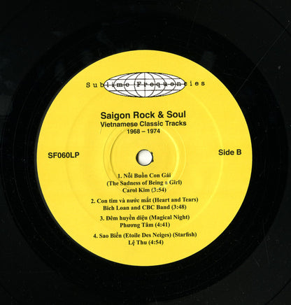 Various : Saigon Rock & Soul (Vietnamese Classic Tracks 1968-1974) (2xLP, Comp, Ltd)