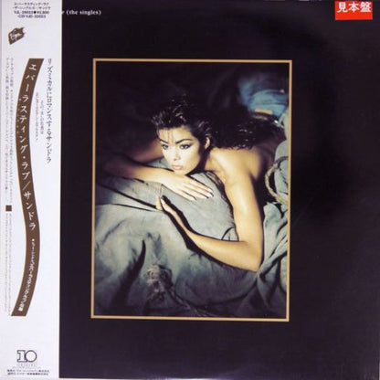 Sandra : Ten On One (The Singles) (LP, Comp, Promo)