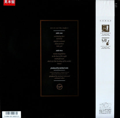 Sandra : Ten On One (The Singles) (LP, Comp, Promo)