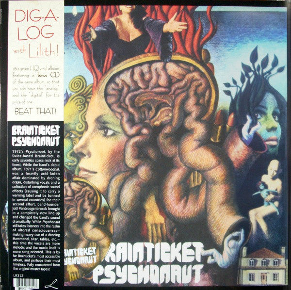 Brainticket : Psychonaut (LP, Album, RE, RM + CD, Album, RE, RM)