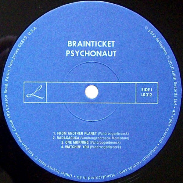 Brainticket : Psychonaut (LP, Album, RE, RM + CD, Album, RE, RM)