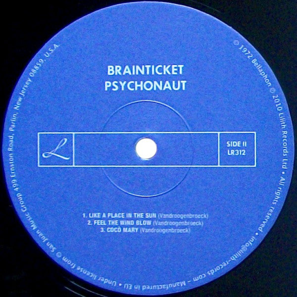 Brainticket : Psychonaut (LP, Album, RE, RM + CD, Album, RE, RM)