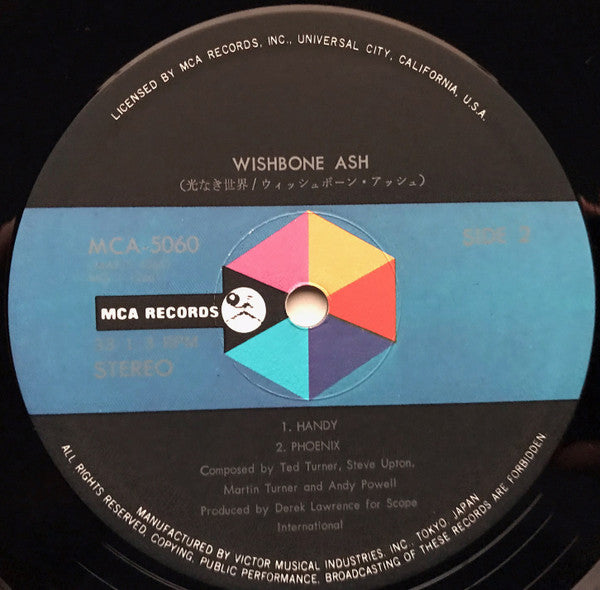 Wishbone Ash = ウィッシュボーン・アッシュ* : Wishbone Ash = 光なき世界 (LP, Album, RE, Non)