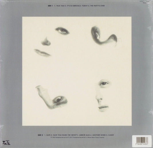 Talk Talk : The Party's Over (LP, Album, RE, RP, Whi)