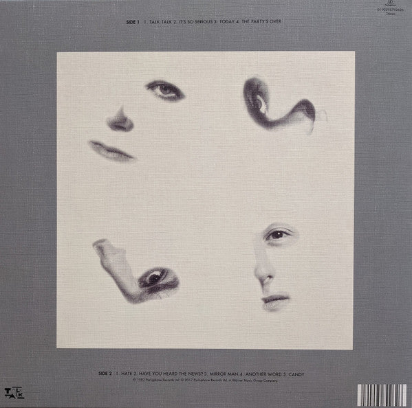 Talk Talk : The Party's Over (LP, Album, RE, RP, Whi)