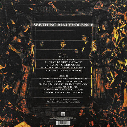 Vomit Forth : Seething Malevolence (LP, Album, 180)