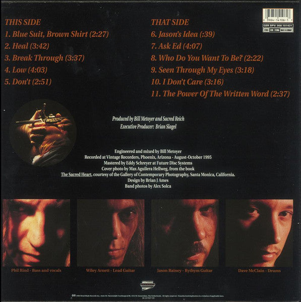 Sacred Reich : Heal (LP, Album)