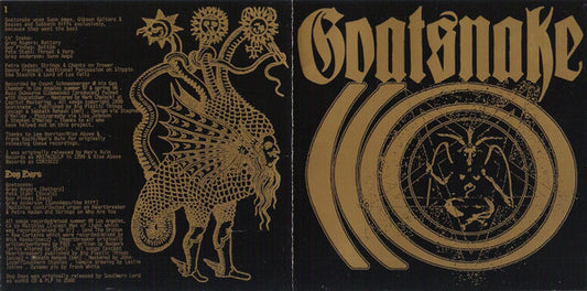 Goatsnake : I + Dog Days (2xLP, Album, Comp, RE, Cle)