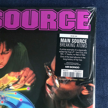 Main Source : Breaking Atoms  (LP, Album, RE)