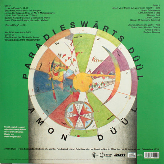 Amon Düül : Paradieswärts Düül (LP, Album, RE, RM)