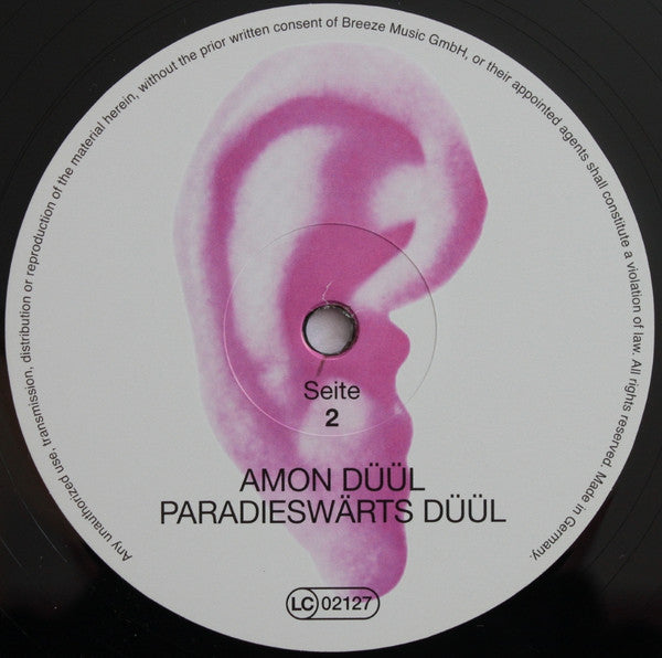 Amon Düül : Paradieswärts Düül (LP, Album, RE, RM)