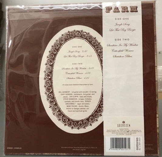 Farm : Farm (LP, Album, RE)