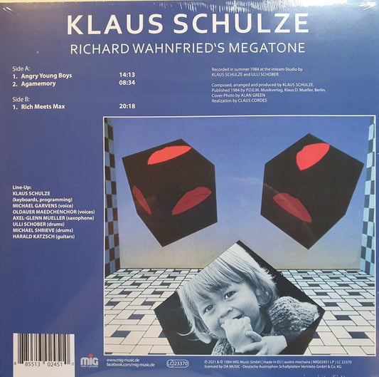 Richard Wahnfried : Megatone (LP, Album, RE)