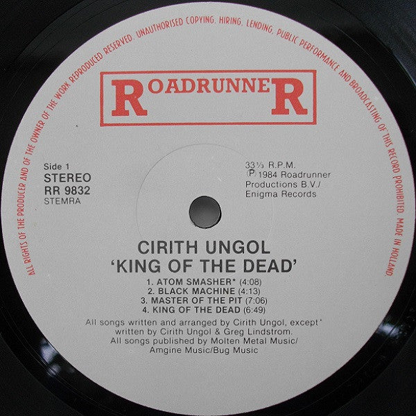 Cirith Ungol : King Of The Dead (LP, Album)